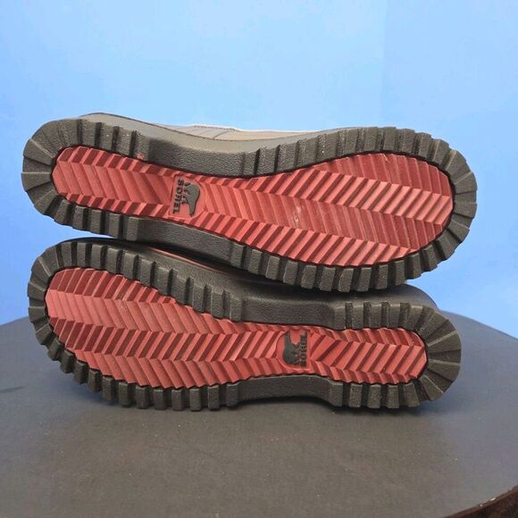 Sorel Tivoli High II Boots Women’s 6 Grey Suede Felt with Faux Fur Lining - Picture 10 of 12